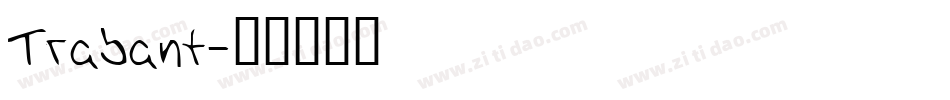 Trabant字体转换