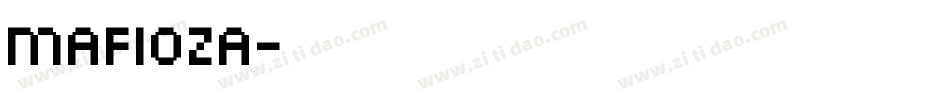 Mafioza字体转换