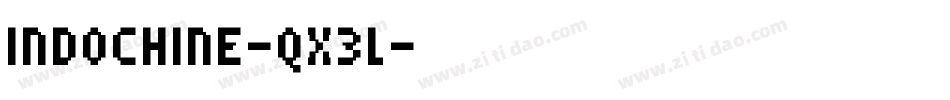 Indochine-qX3l字体转换