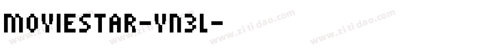 MovieStar-vn3L字体转换