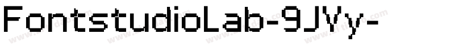 FontstudioLab-9JVy字体转换