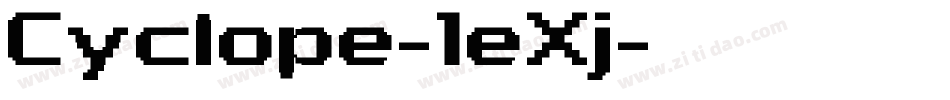 Cyclope-1eXj字体转换