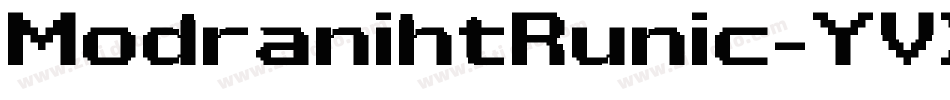ModranihtRunic-YVXj字体转换