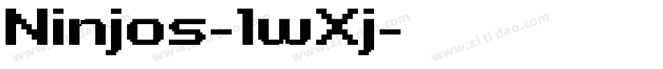 Ninjos-1wXj字体转换
