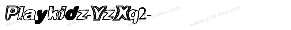 Playkidz-YzXq2字体转换 Playkidz-YzXq2字体转换