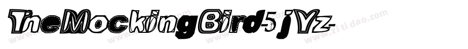 TheMockingBird-5jYz字体转换 TheMockingBird-5jYz字体转换