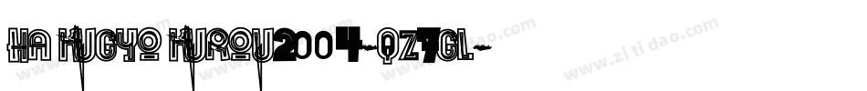 Hakugyokurou2004-qZ7Gl字体转换
