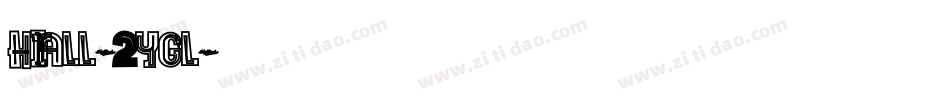 HiTall-2YGl字体转换