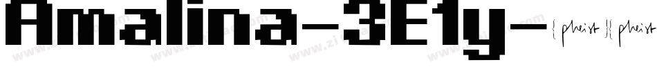 Amalina-3E1y字体转换