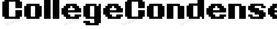 CollegeCondensed-rx1y字体转换