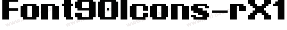 Font90Icons-rX1y字体转换