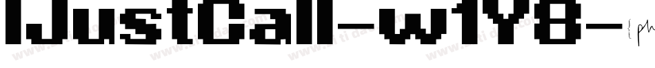 IJustCall-w1Y8字体转换