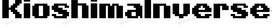 KioshimaInverse-KD1y字体转换