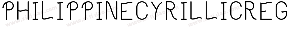 PhilippineCyrillicRegular-1rD2字体转换