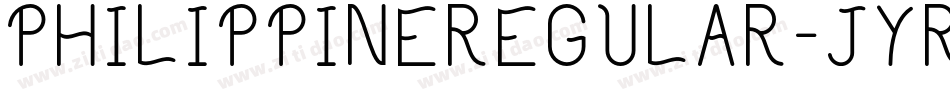PhilippineRegular-jyR0字体转换