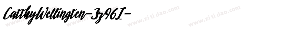 CatthyWellingten-3z96Z字体转换