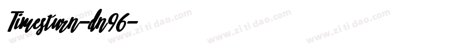 Timesturn-dn96字体转换