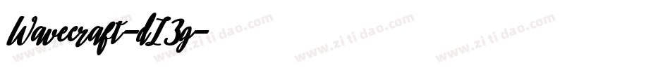 Wavecraft-dZ3g字体转换