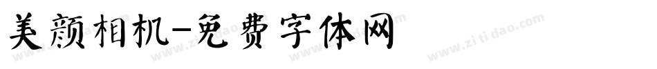 美颜相机字体转换