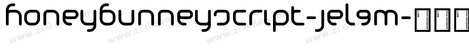 HoneyBunneyScript-jEL9M字体转换