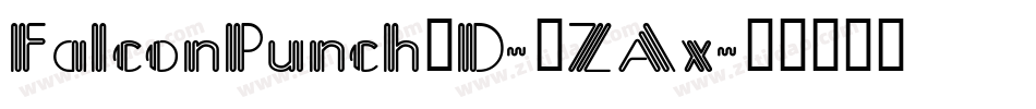 FalconPunch3D-5ZAx字体转换