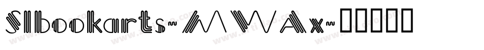 Slbookarts-MWAx字体转换