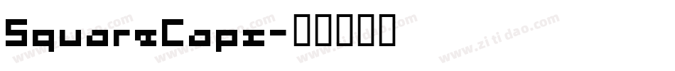 SquareCaps字体转换