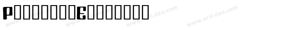 Pinoy-o1Eo字体转换