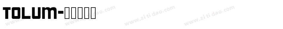 Tolum字体转换