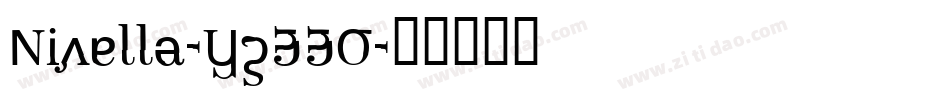 Ninella-Yz33O字体转换