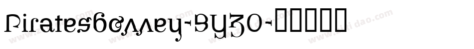 Piratesbonney-9YZ0字体转换