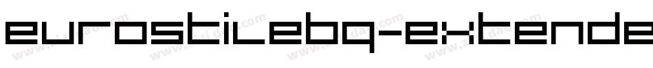 EurostileBQ-Extended字体转换