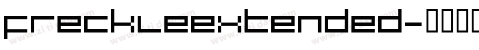 FreckleExtended字体转换