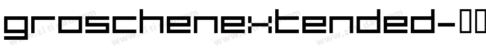 GroschenExtended字体转换