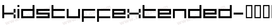 KidstuffExtended字体转换