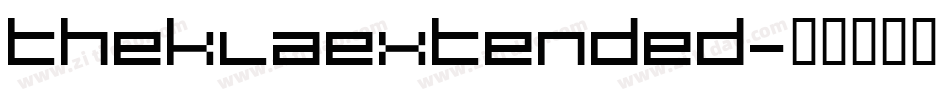 TheklaExtended字体转换
