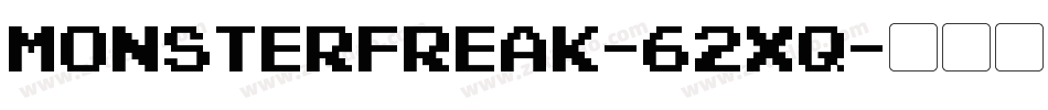 Monsterfreak-62xq字体转换