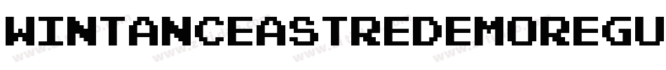 WintanceastreDemoRegular-lrXq字体转换