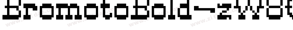 BromotoBold-zW8G字体转换