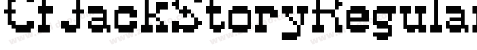 CfJackStoryRegular-q8G0字体转换