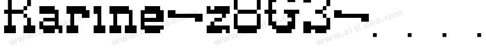 Karine-z8G3字体转换