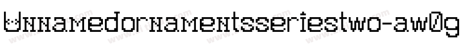 Unnamedornamentsseriestwo-aw0g字体转换