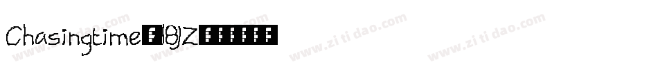 Chasingtime-d8JZ字体转换