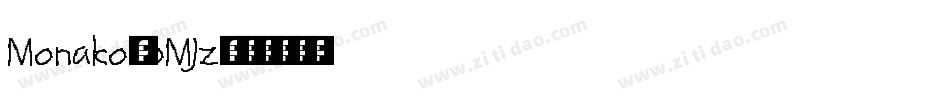 Monako-oMJz字体转换 Monako-oMJz字体转换