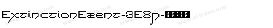 ExtinctionEvent-3EXp字体转换