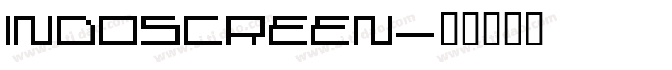 INDOSCREEN字体转换