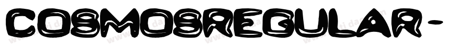 Cosmosregular-7B1w字体转换