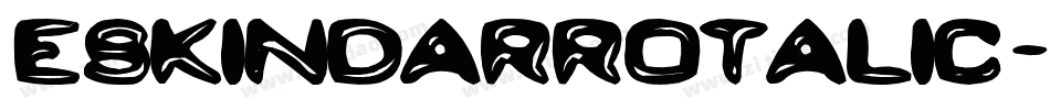 EskindarRotalic-X1W2字体转换