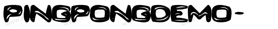 Pingpongdemo-m2V2字体转换