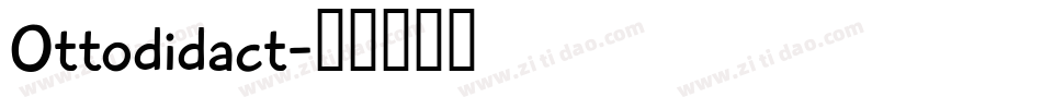 Ottodidact字体转换